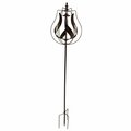 Bold Fontier 64 in. Bronze Iron Tulip Outdoor Spinner BO2742357